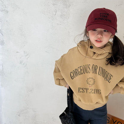 フーディスウェットトレーナー フード付き ロゴプリント パッチワーク【mh0011909】