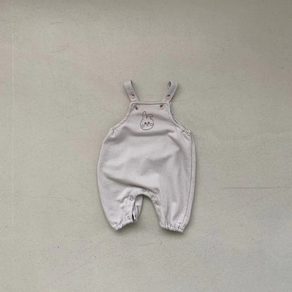 -ベビートップス/ジャンプスーツ ボーダー長袖Tシャツ/うさぎオーバーオールロンパース【mh0006801】 - mamahalo shop - 長袖セットアップ -  べビー服 - 子供服 - 男の子 - 女の子