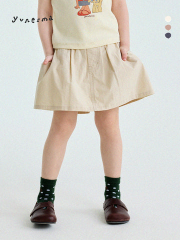 Box Pleat Culottes ギャザー キュロットスカート【mh0013178】