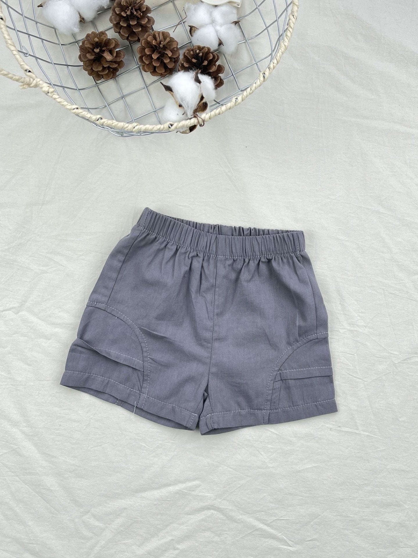 Banana Bear Tank Top Set クマ バナナ ノースリーブ ショートパンツ セット【mh0012909】