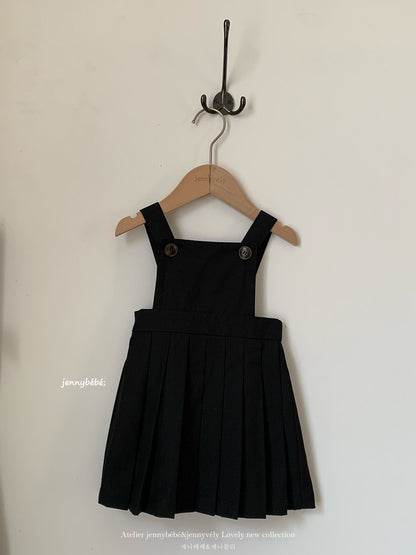 Petos de pleat, pelele, vestido sin mangas y blusa de manga larga con cuello de volantes para bebés y niños 【mh0014660】