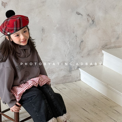 フーディスウェットトレーナー フード付き ロゴプリント パッチワーク【mh0011909】