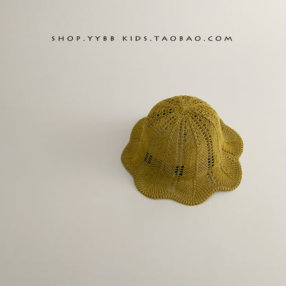 Baby Kids Lace Mesh Tulip Hat Sun Hat 4 Colors Unisex