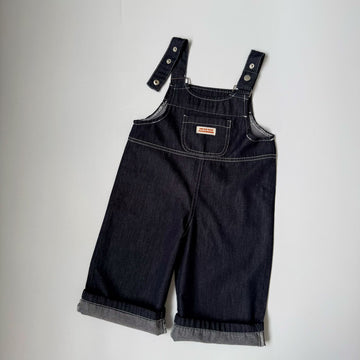 Denim Stitched Long Overalls [mh0013650]