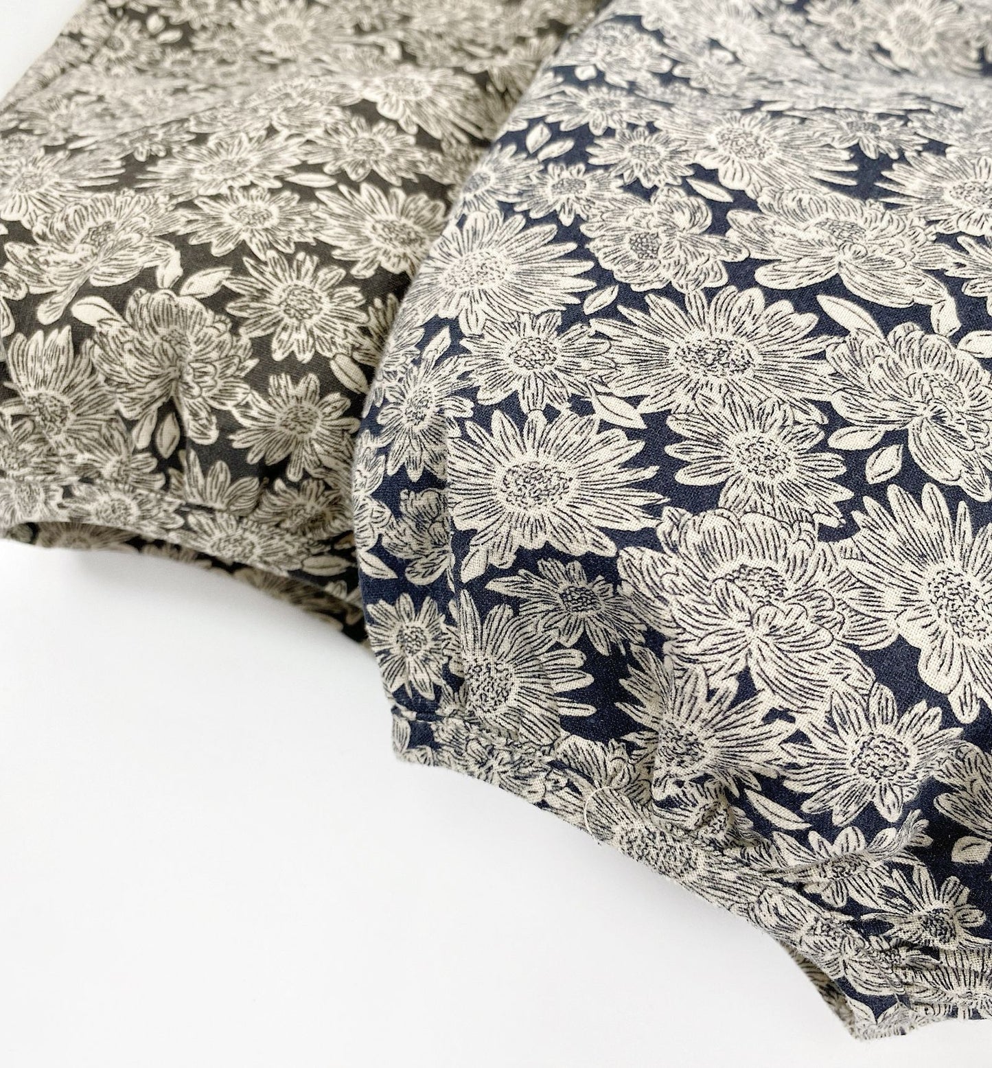 Floral Pattern Suspender Bloomers フラワー サロペットパンツ【mh0013488】