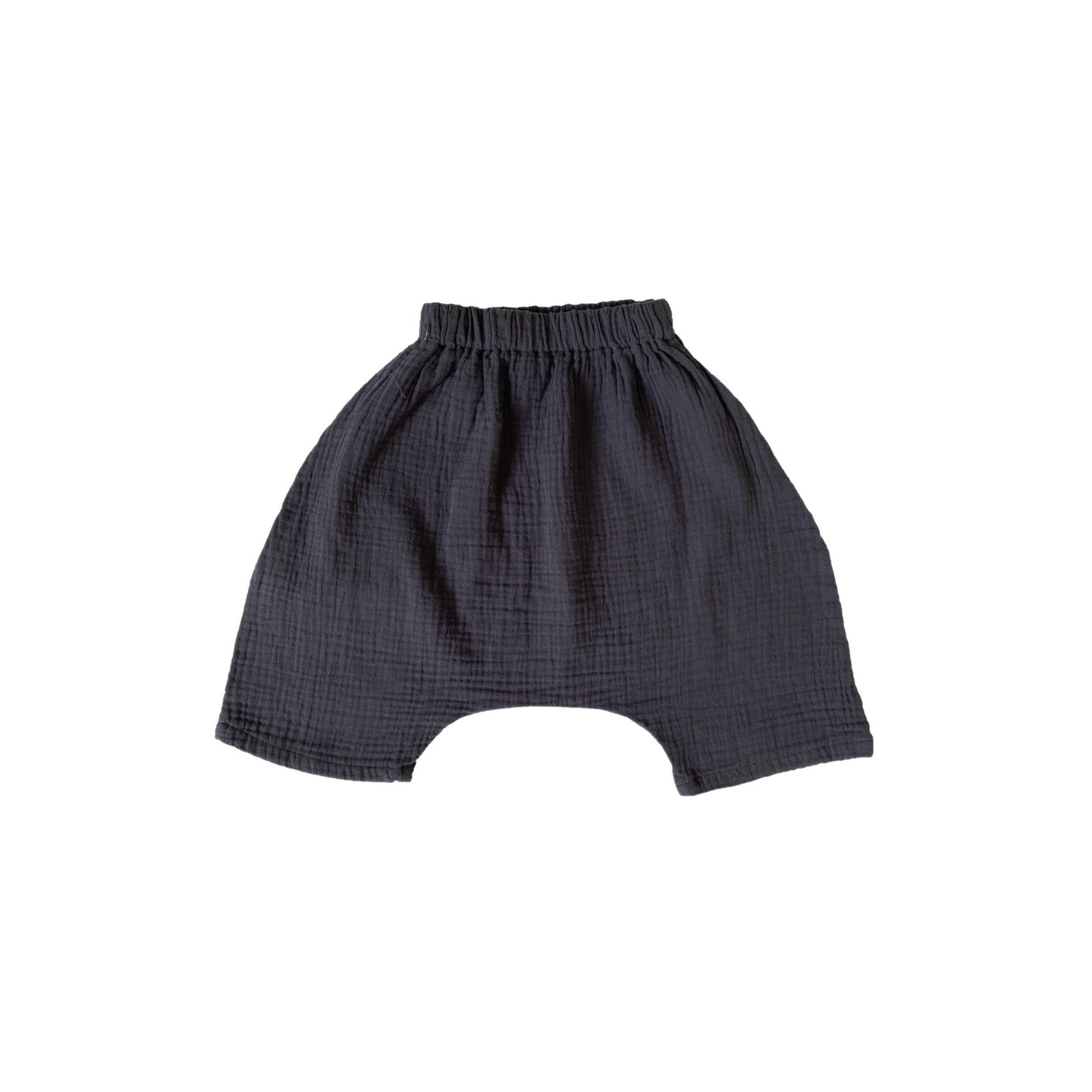 Gauze Loose Drop Crotch Shorts ダブルガーゼ ハーフパンツ【mh0013639】