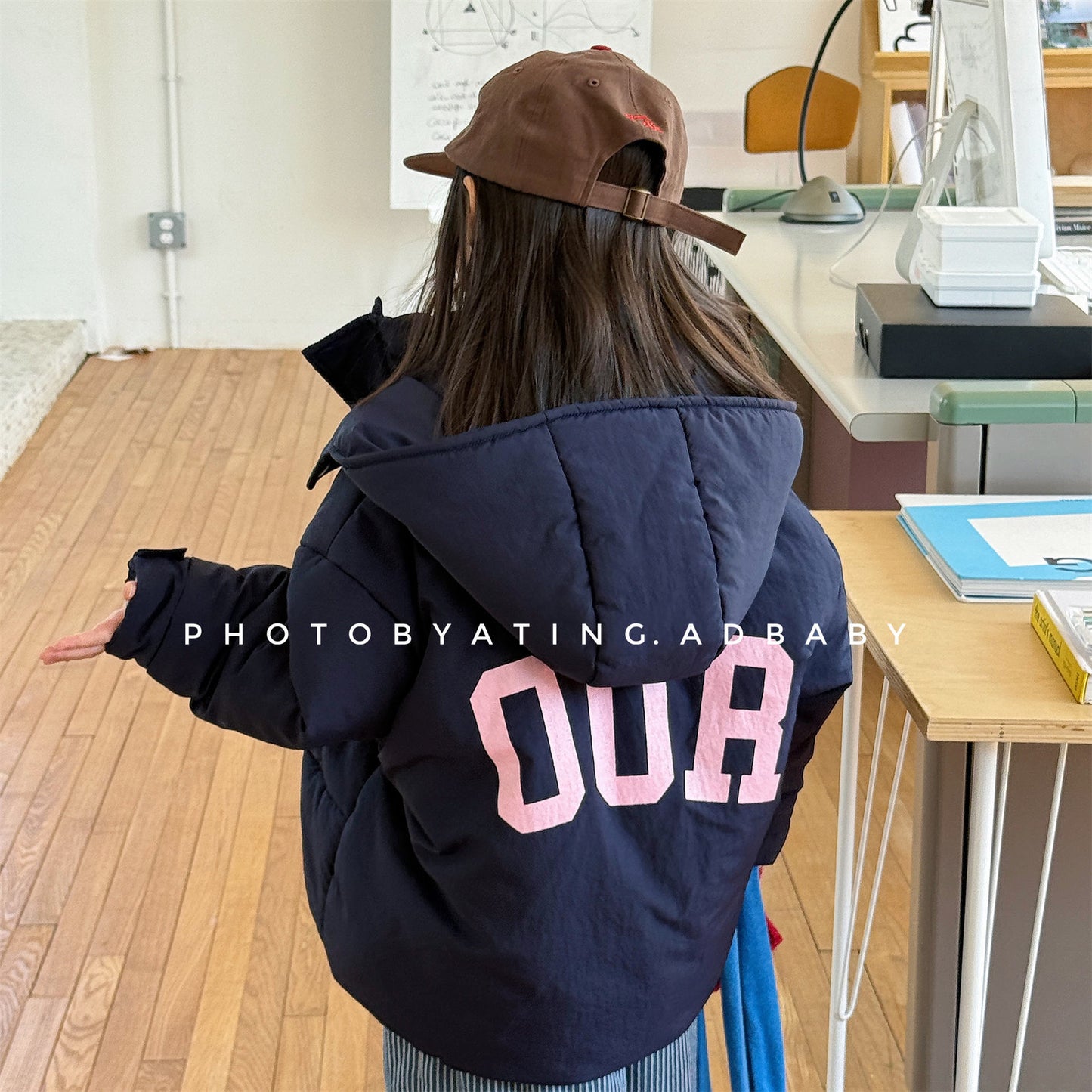 フーディパファージャケット 中綿ブルゾン コート【mh0011913】