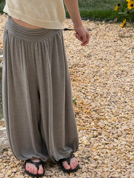 Versatile Soft Sweatpants ルーズ ロングパンツ【mh0013243】