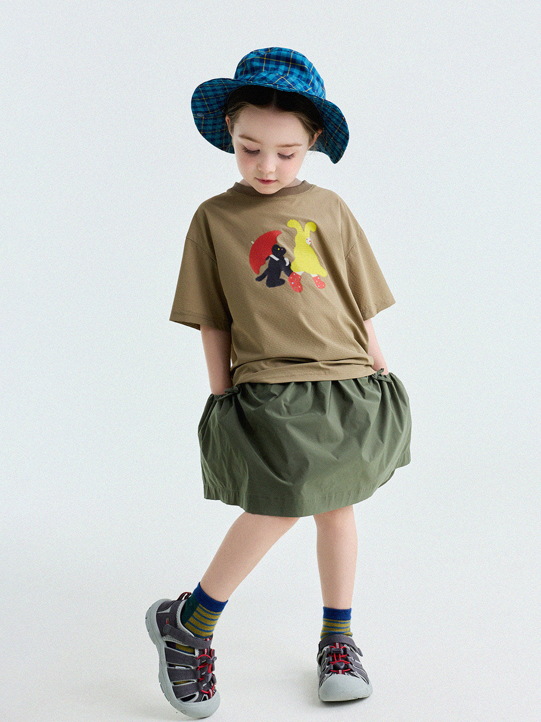 Cartoon Graphic Quick-Dry Short-Sleeved T-Shirt ドライ 半袖Tシャツ【mh0013193】