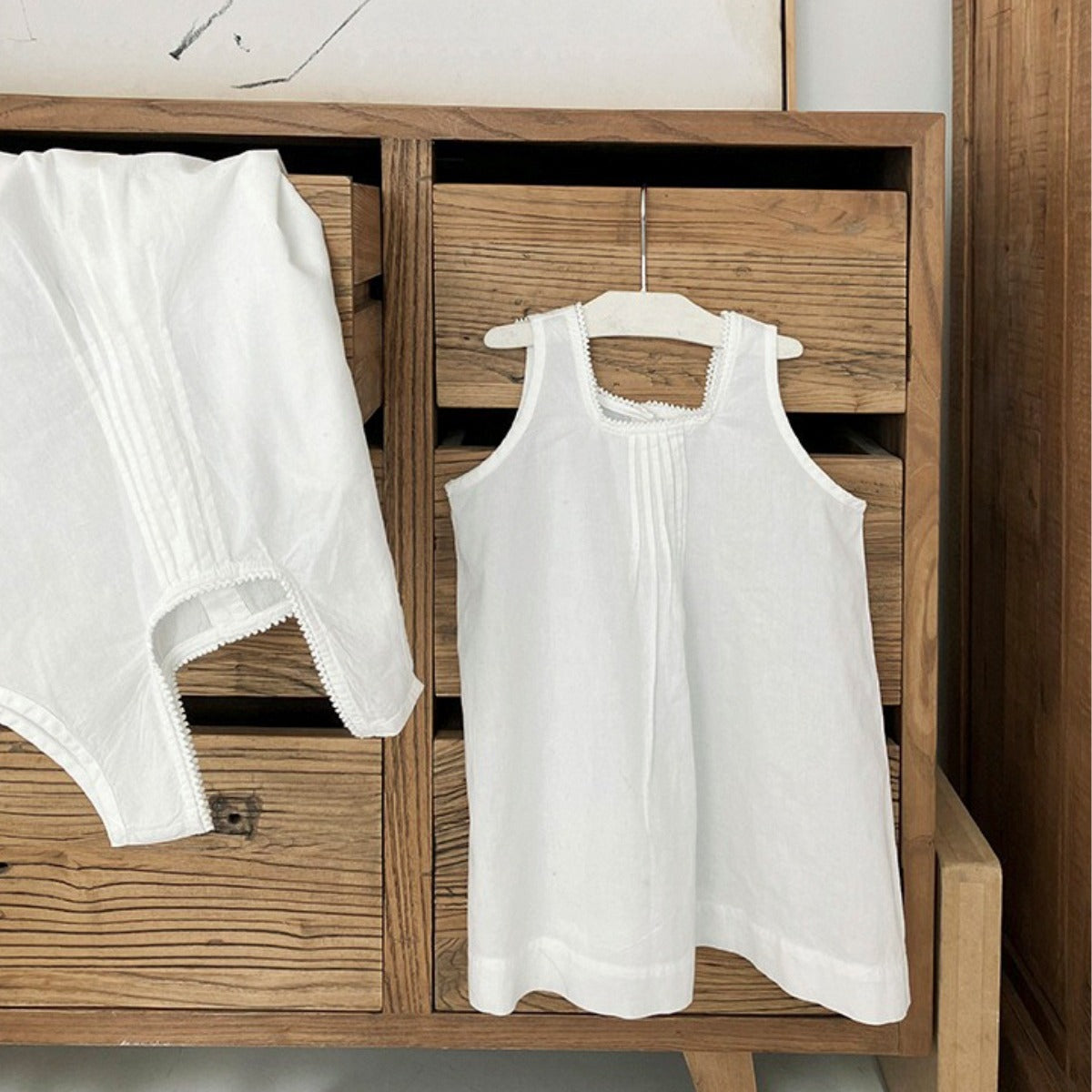 Sleeveless Cotton Sundress [mh0012623]
