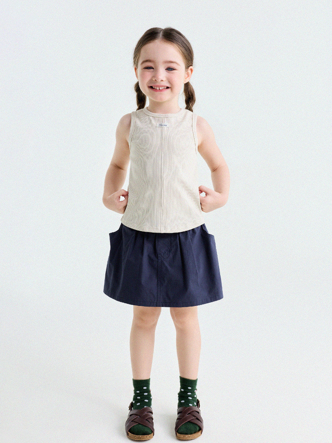 Box Pleat Culottes ギャザー キュロットスカート【mh0013178】