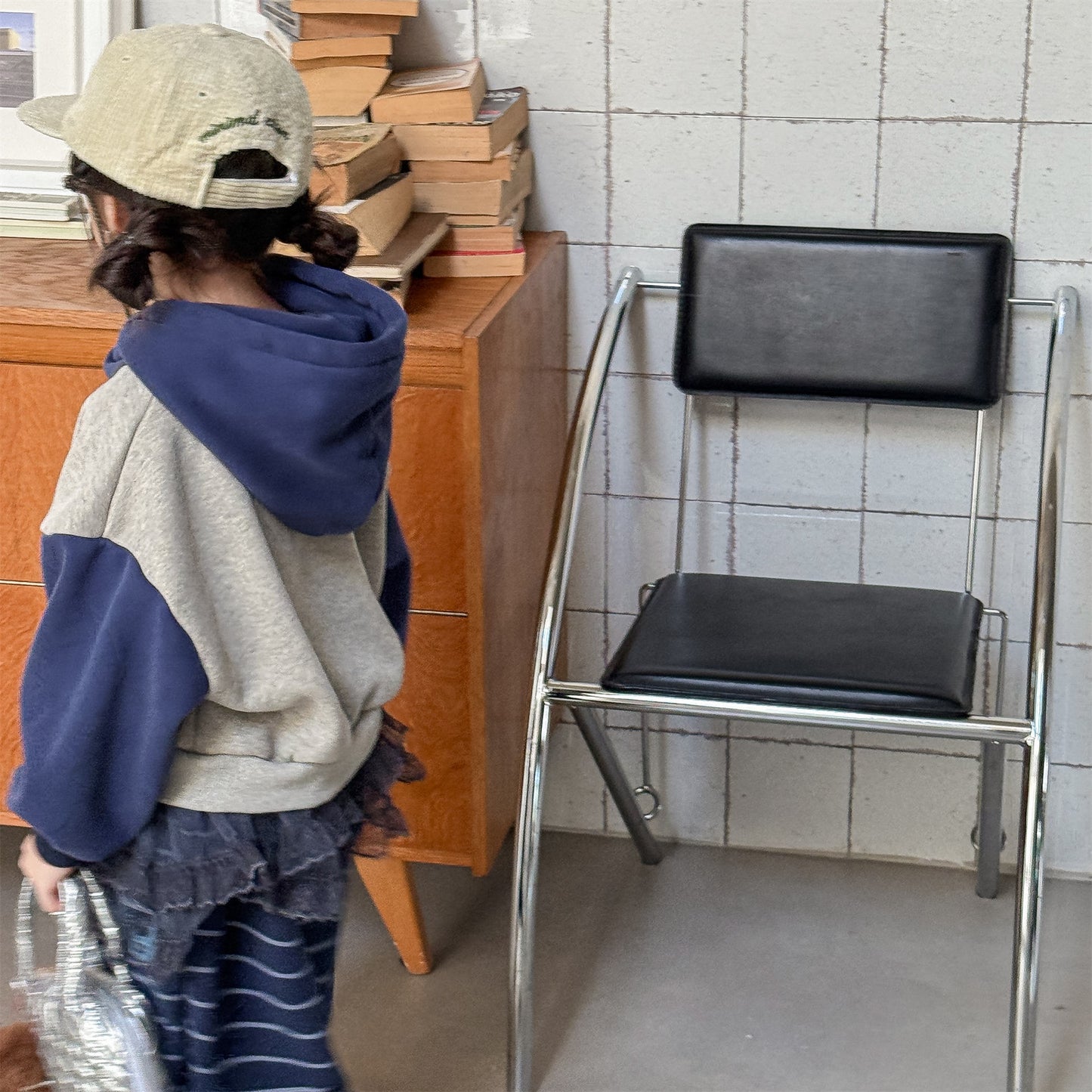 フーディスウェットトレーナー フード付き ロゴプリント パッチワーク【mh0011909】