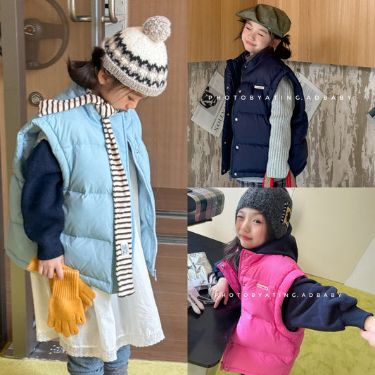 中綿ダウンベスト アウター 裏フリース【mh0011919】