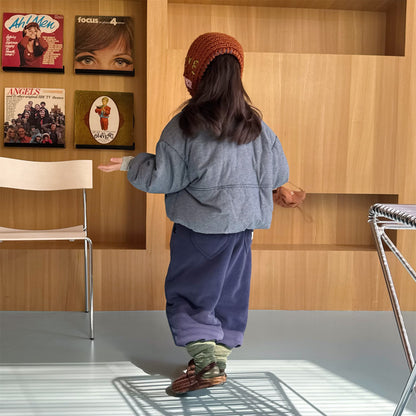 ハートポケットスウェットパンツ ジョガーパンツ 裏起毛【mh0011925】