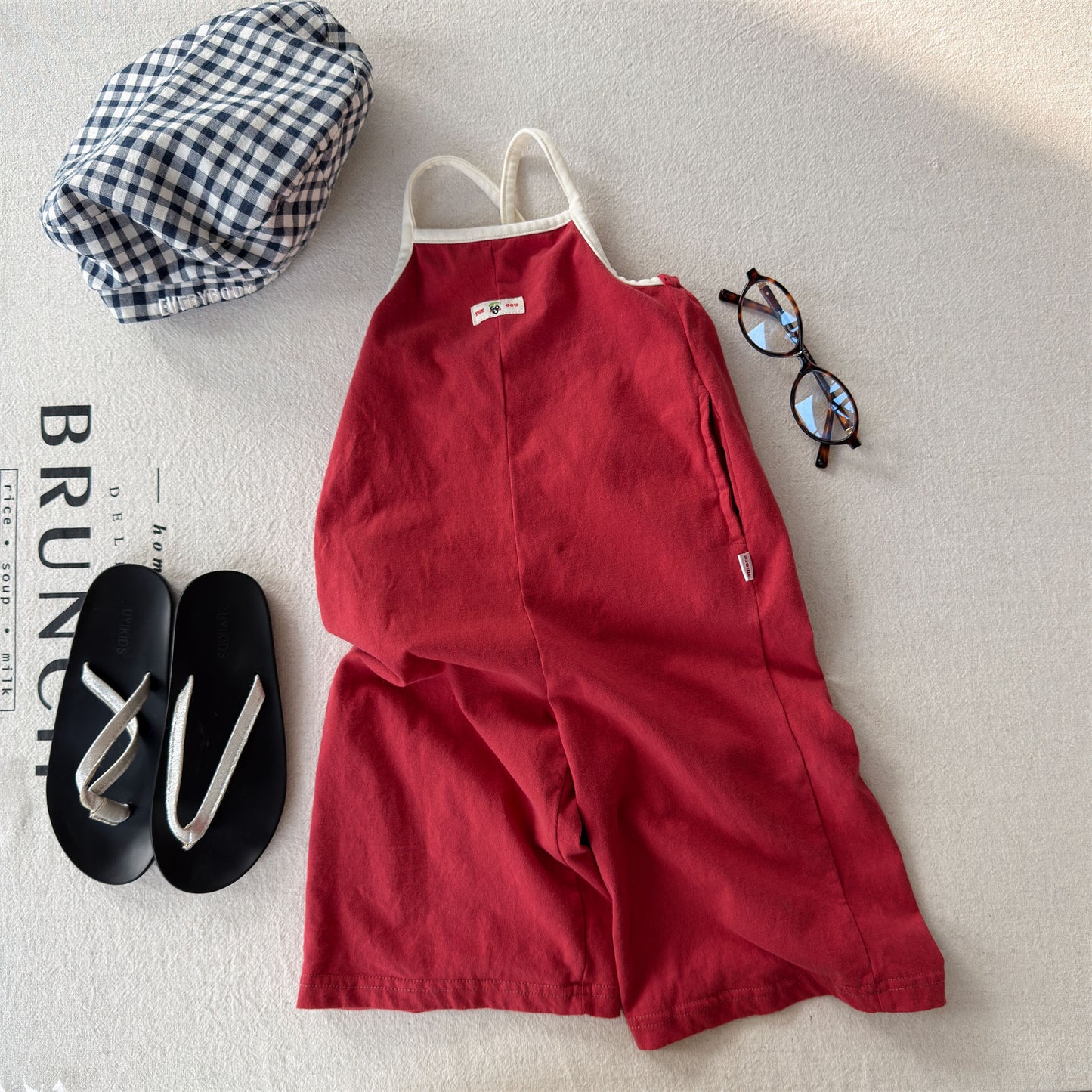 Back-cross Camisole Jumpsuit キャミソール サロペットパンツ【mh0013452】