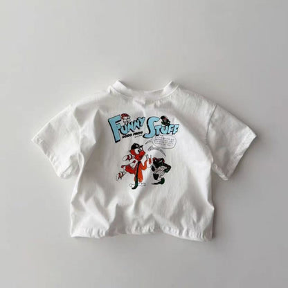Anime Cartoon Pure Cotton Short-Sleeve Unisex T-shirt 【mh0013274】