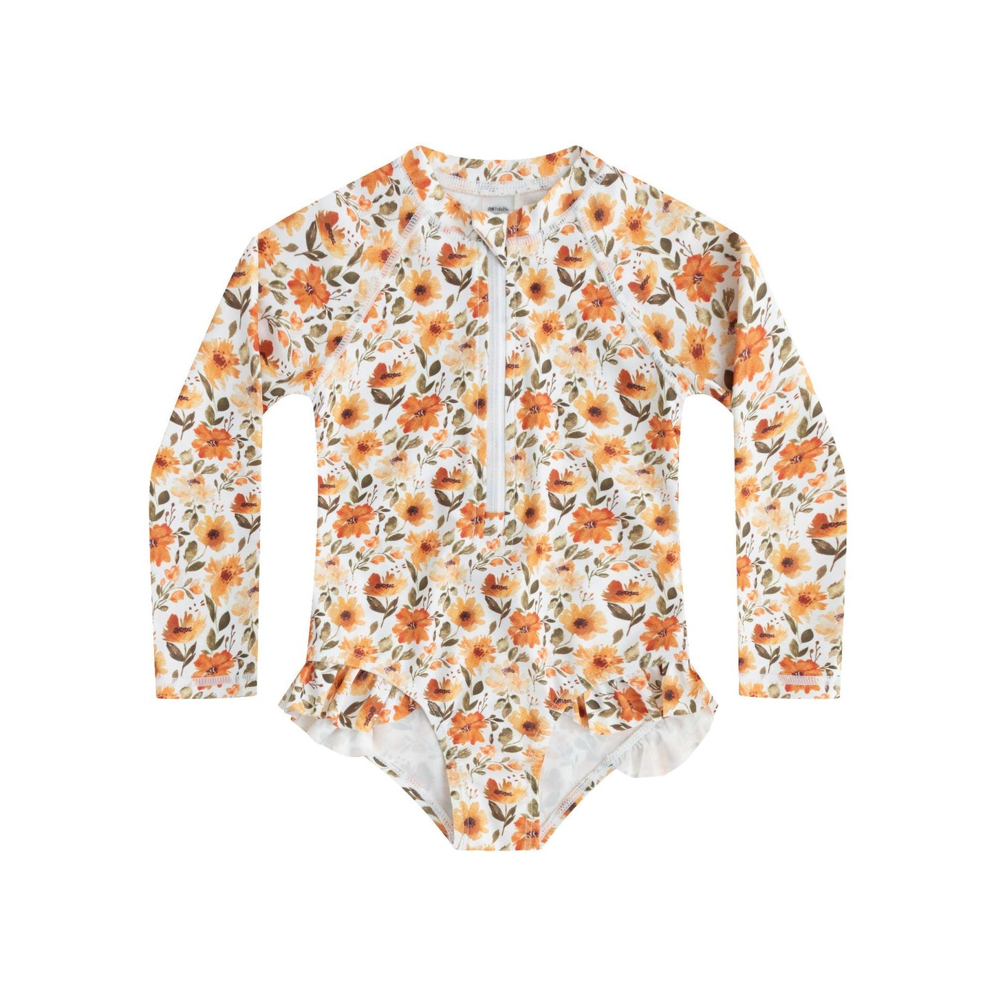 UPF50 Plus Floral Long Sleeve Swimsuit 花柄 長袖 水着【mh0012584】