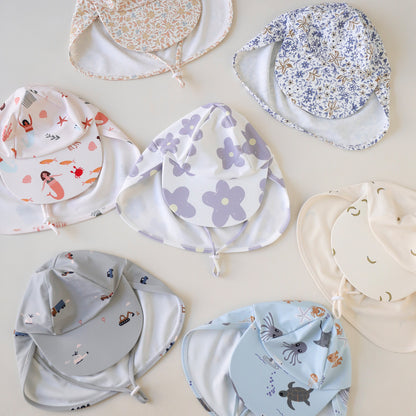 -ベビーキッズ帽子 プール帽 水遊び 日除け帽子 サンハット スイムキャップ【mh0005027】 - mamahalo shop - ベビー用帽子 -  べビー服 - 子供服 - 男の子 - 女の子