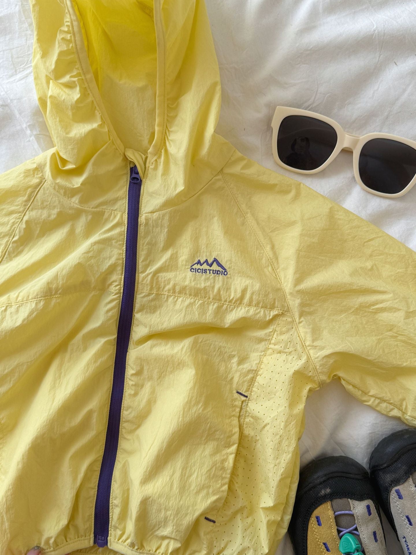 Lightweight Breathable UPF50+ Sun Protection Jacket フード ウィンドブレーカー【mh0013314】
