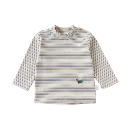 ベビー キッズ フード付き ノースリーブ ジャンプスーツ 長袖Tシャツ【mh0014716】