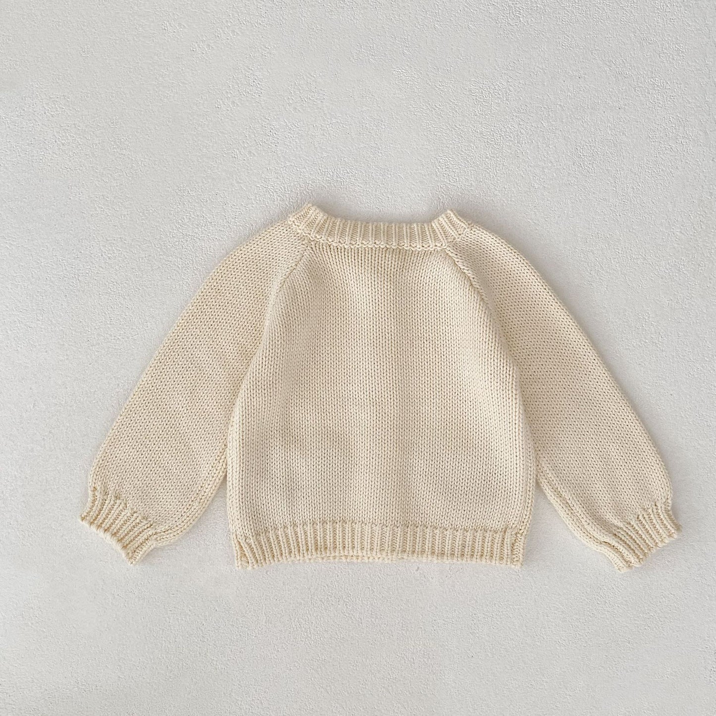 -ハートポケットニットカーディガン/ニット帽【mh0010845】 - mamahalo shop - カーディガン・パーカー -  べビー服 - 子供服 - 男の子 - 女の子