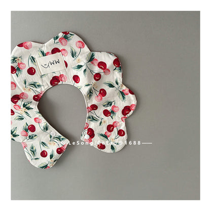 ベビースタイ ビフ フラワー サークル よだれかけ【mh0011818】