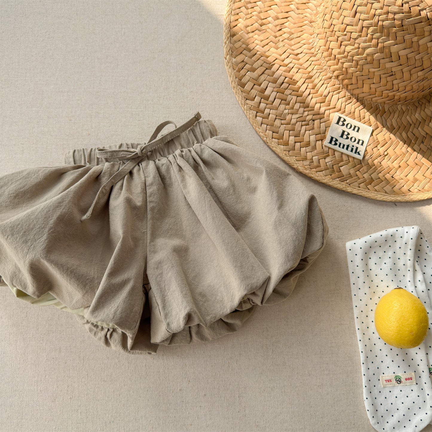 Puff Silhouette Bloomer Shorts パフシルエット ショートパンツ【mh0013232】