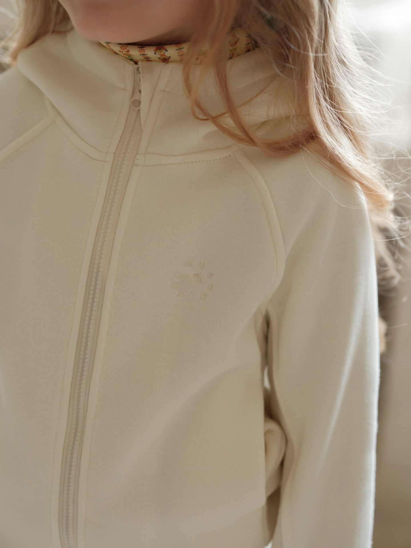 フーディ ジップアップ くすみカラー キッズ トップス【mh0011571】