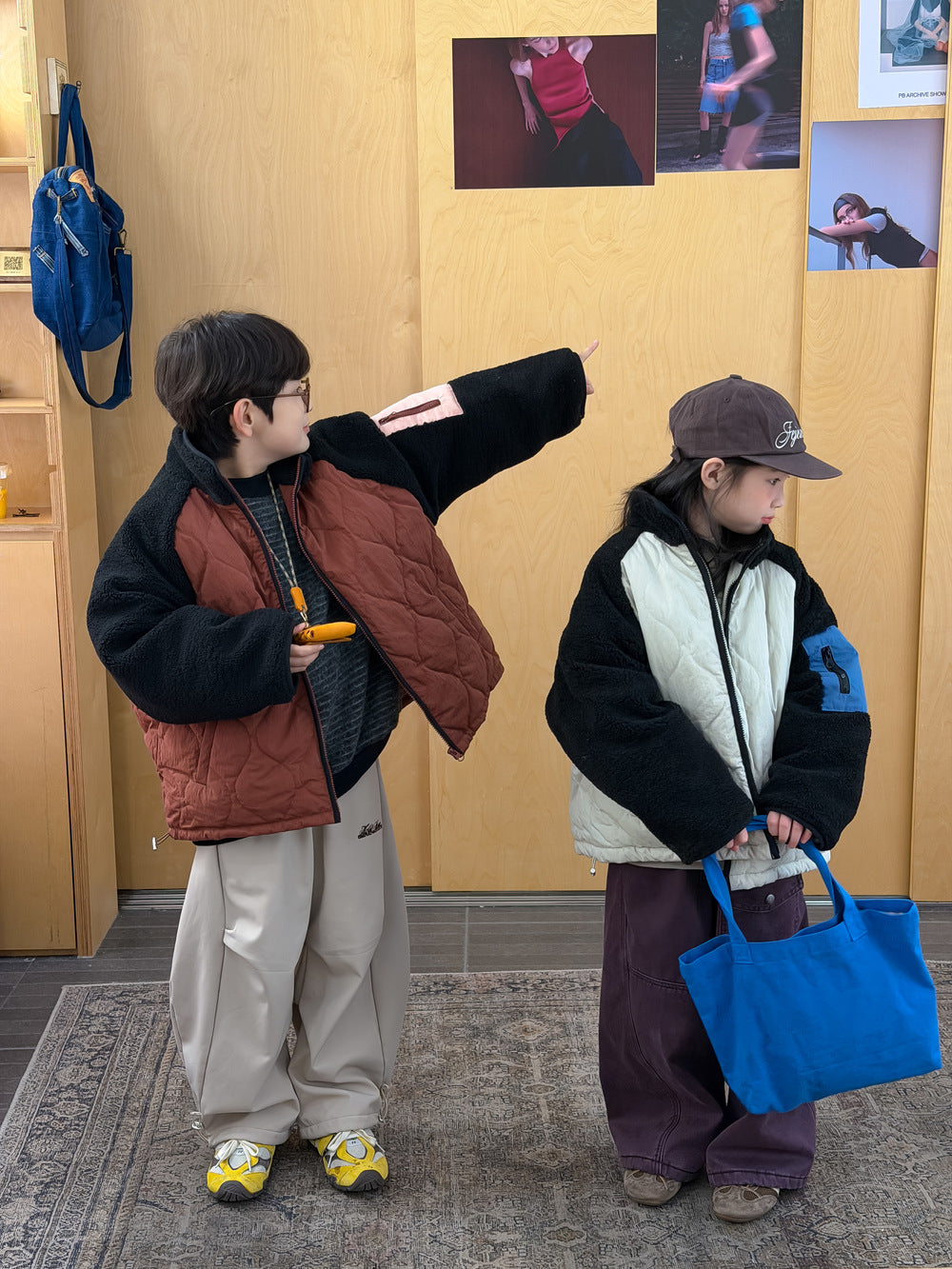 キルティングジャケット パッチワーク キルトコート【mh0011870】