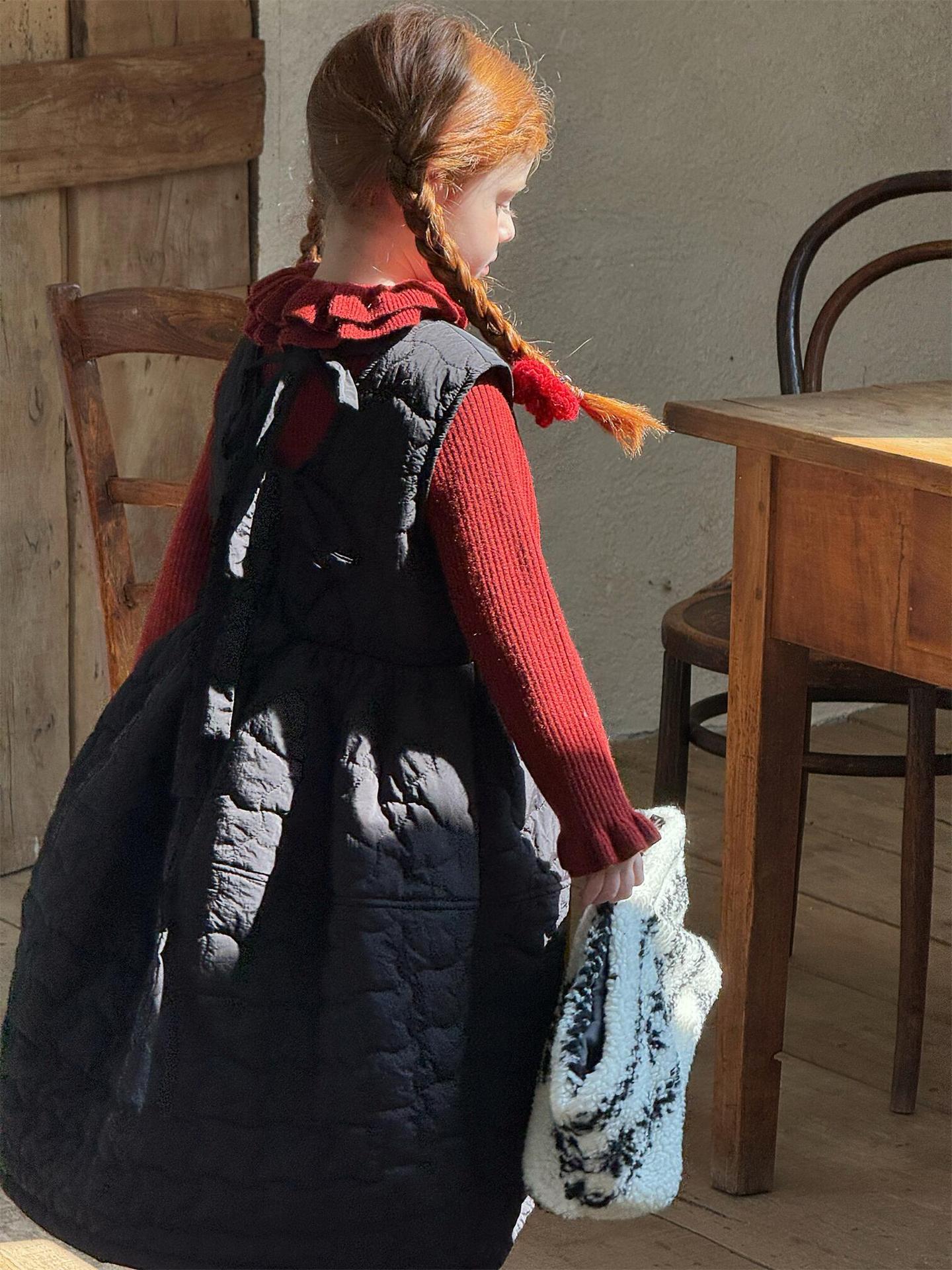 Sleeveless Quilted Dress [mh0011774]