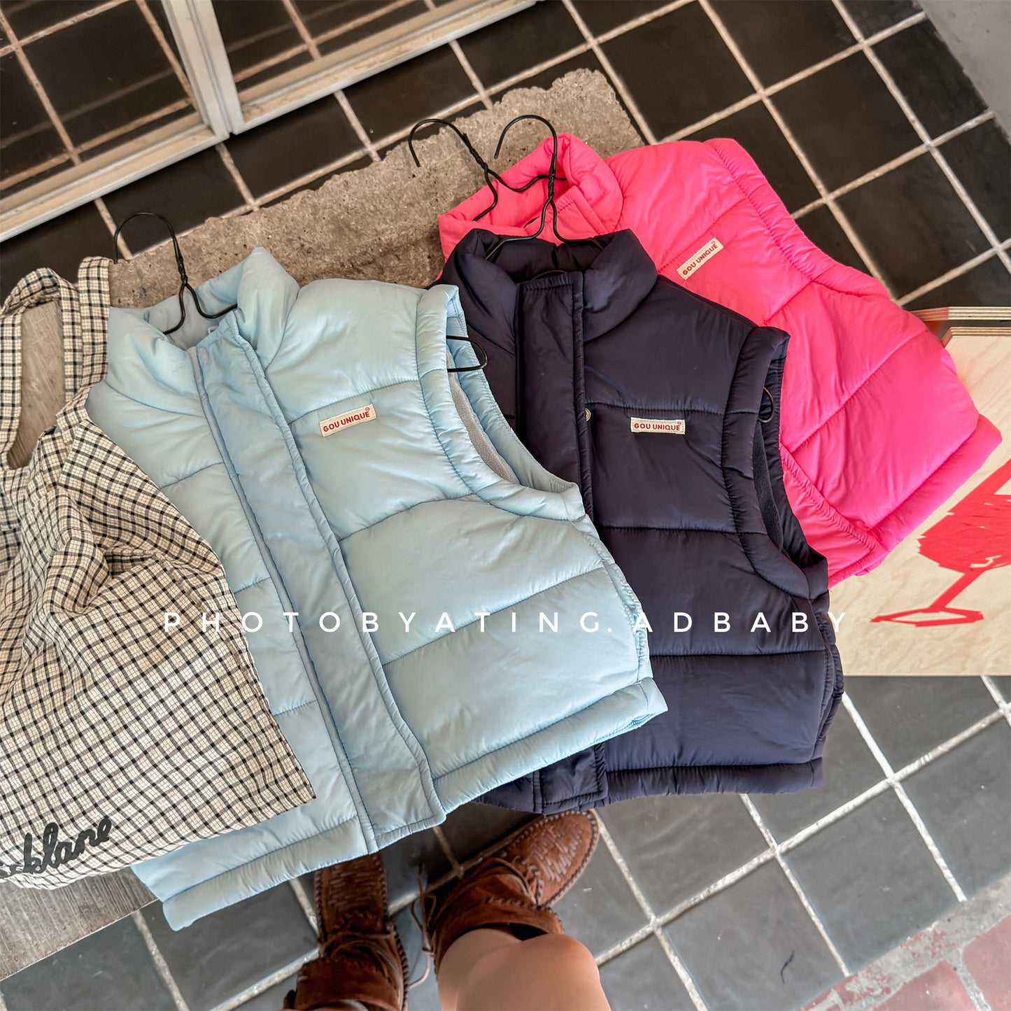 中綿ダウンベスト アウター 裏フリース【mh0011919】