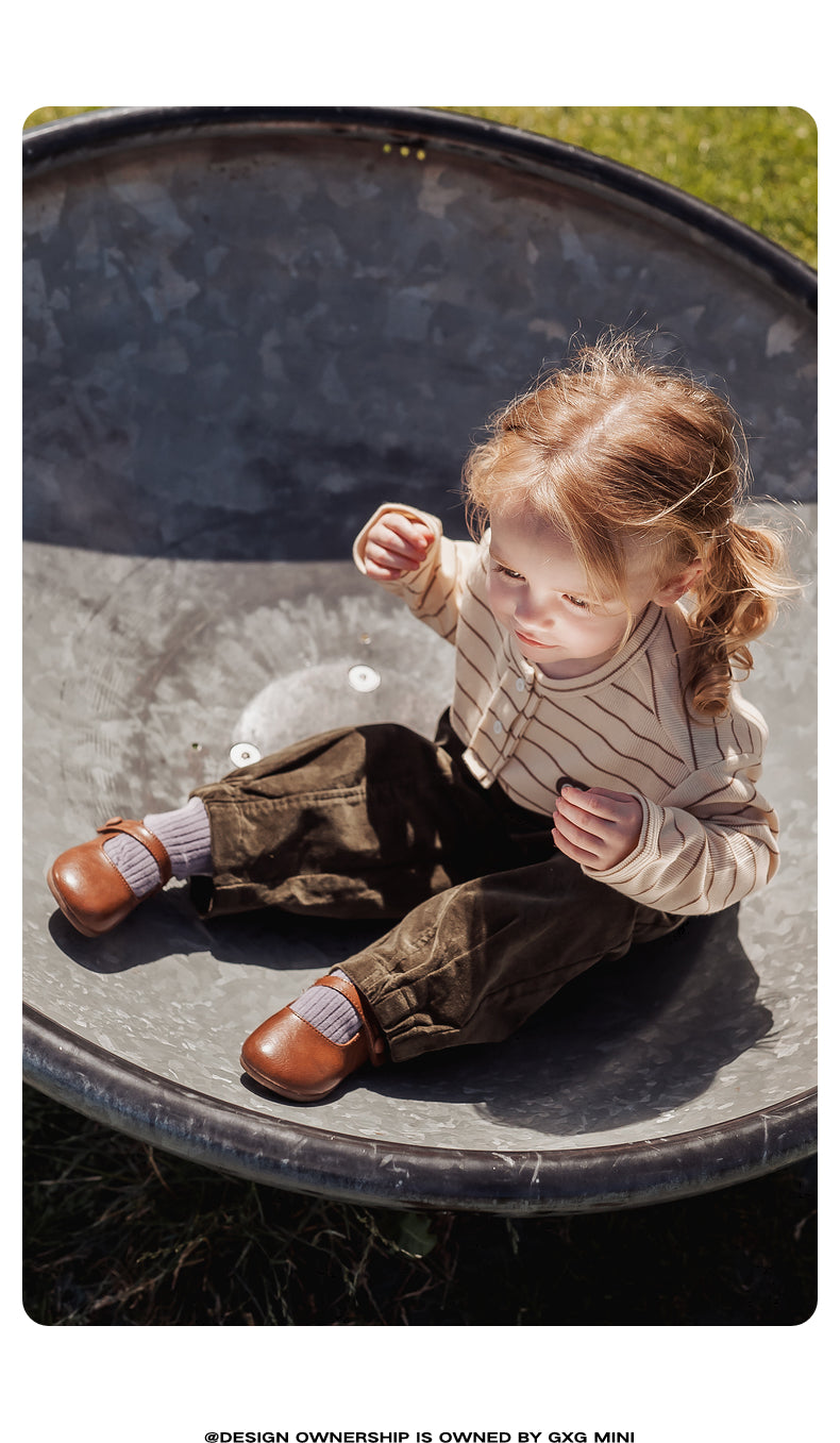 -ロングパンツ コーデュロイ 裏地付き 防寒 暖パン カジュアル【mh0011320】 - mamahalo shop - ロングパンツ・スウェットパンツ -  べビー服 - 子供服 - 男の子 - 女の子