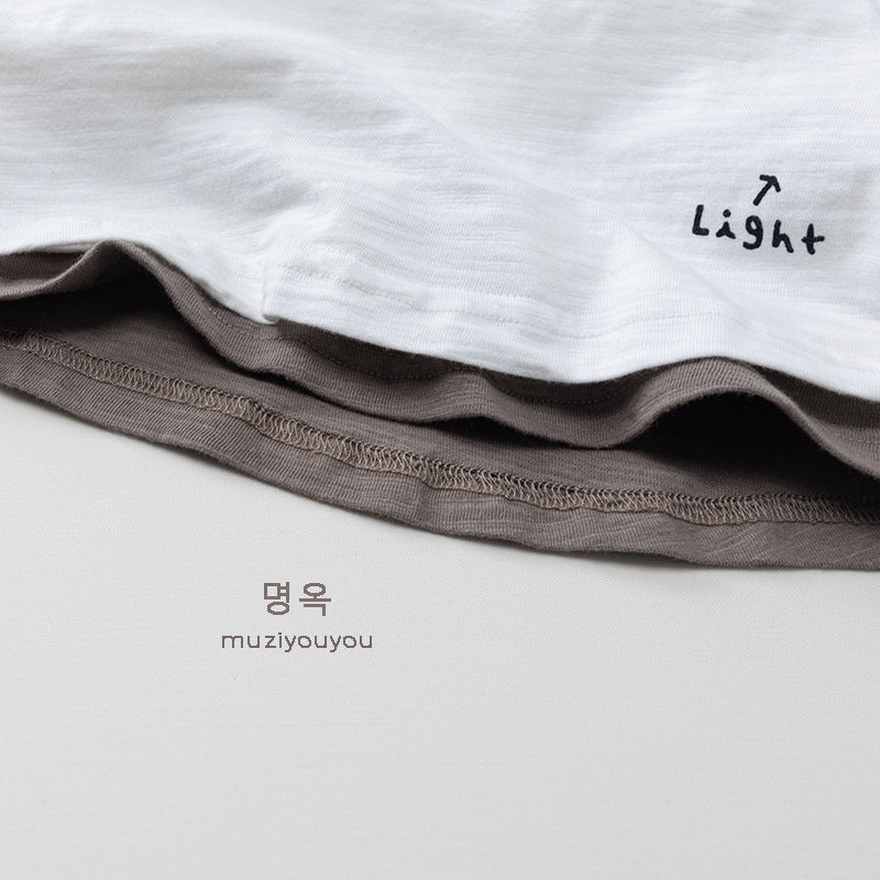 -ライトウェイト長袖Tシャツ【mh0010866】 - mamahalo shop - 長袖Tシャツ -  べビー服 - 子供服 - 男の子 - 女の子