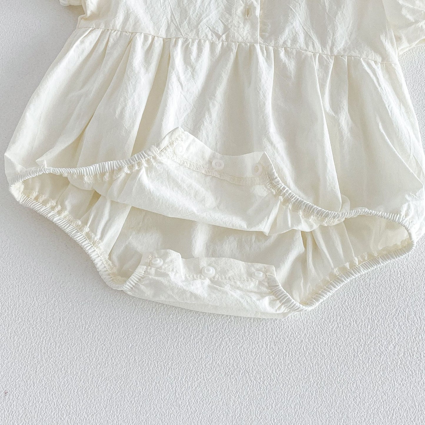 Floral Embroidery Romper Set フラワー 刺繍ロンパース セット【mh0013417】