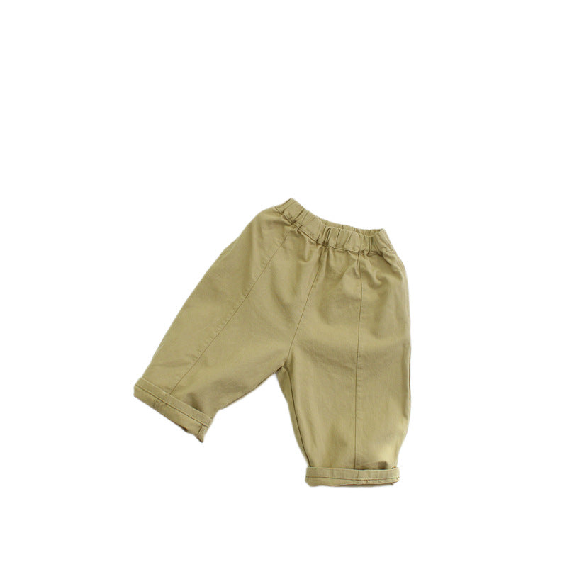 Minimalist Twill Slouchy Trousers ツイル ロングパンツ【mh0013631】