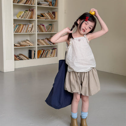 Puff Silhouette Bloomer Shorts パフシルエット ショートパンツ【mh0013232】