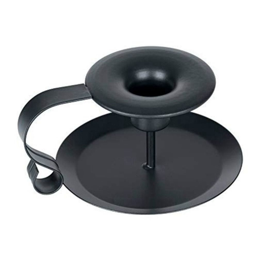 -キャンドル スティック スタンド ホルダー ブラック 燭台 ロウソク - mamahalo shop - ライト・キャンドル -  べビー服 - 子供服 - 男の子 - 女の子