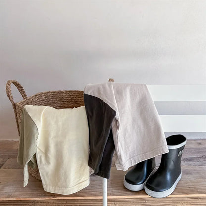 -キッズトップス 長袖Tシャツ パッチワーク レターロゴプリント 2カラー - mamahalo shop - 長袖Tシャツ -  べビー服 - 子供服 - 男の子 - 女の子