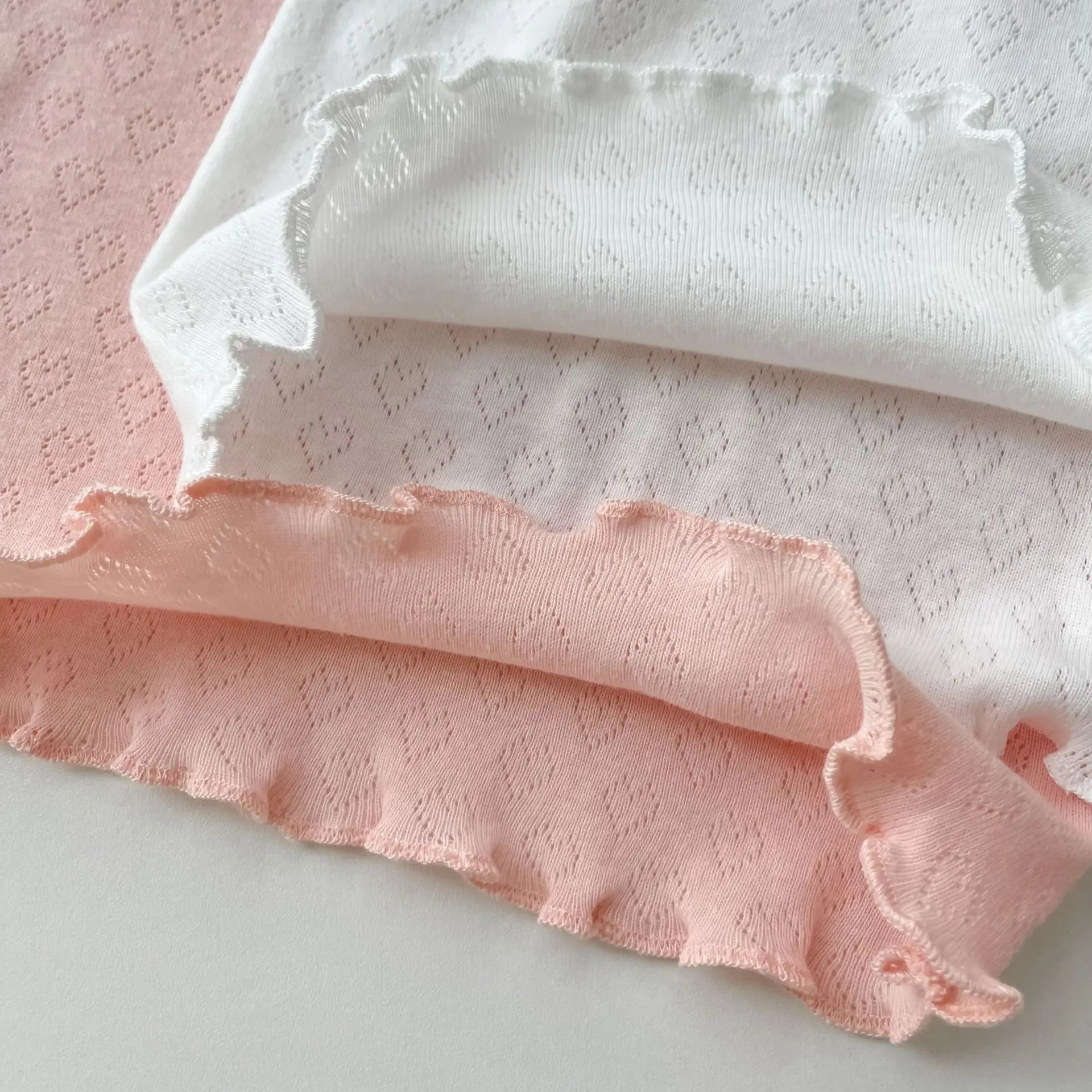 -ベビートップス ハートレースニット キャミソールトップス 2カラー【mh0004846】 - mamahalo shop - タンクトップ・キャミソール・ノースリーブトップス -  べビー服 - 子供服 - 男の子 - 女の子