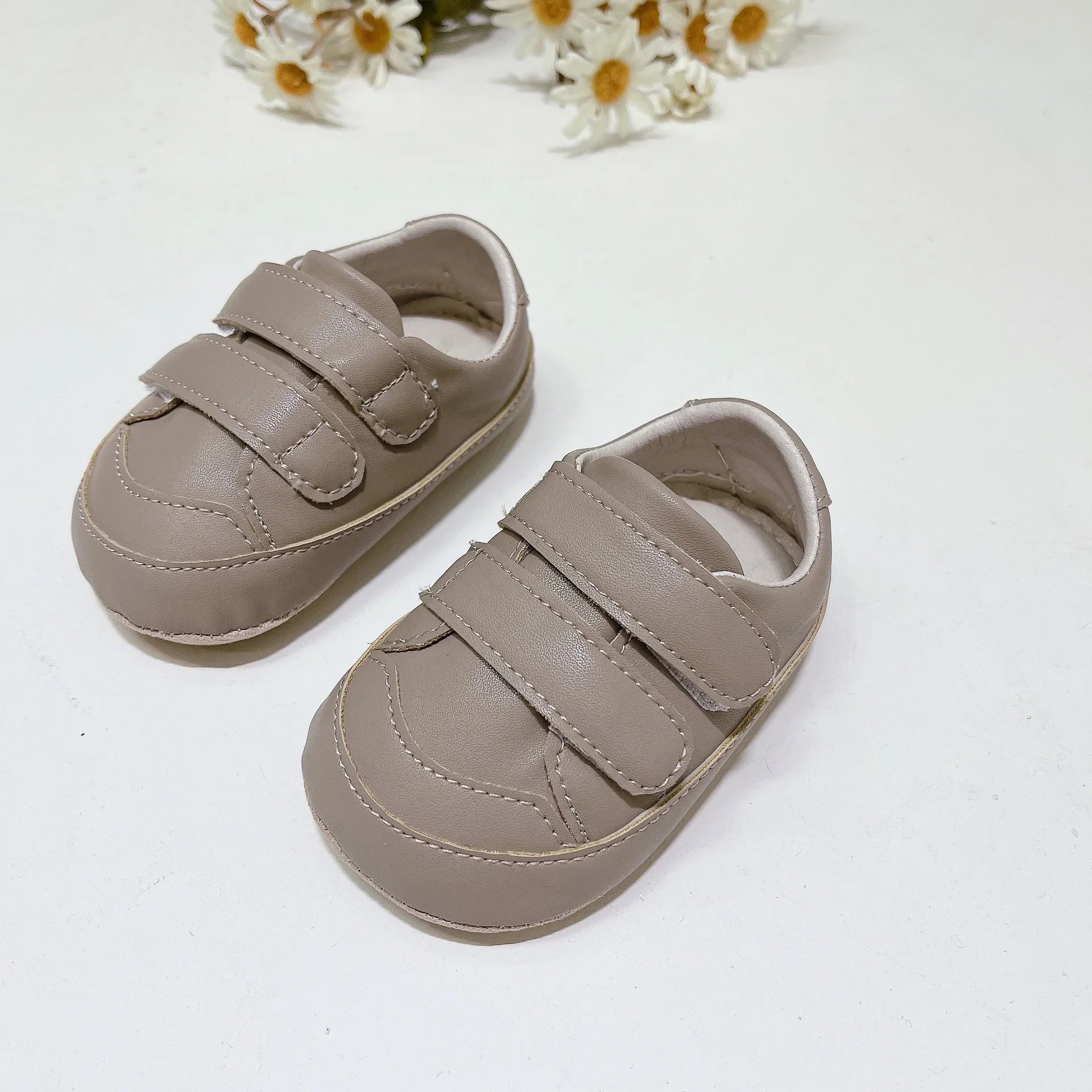 -ベビーシューズ フラップダヴルベルクロシューズ ファーストシューズ 靴【mh0007192】 - mamahalo shop - ベビー用靴 -  べビー服 - 子供服 - 男の子 - 女の子