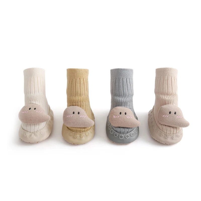 -ベビーソックス ソフト ルームシューズ ファーストシューズ 靴下 室内ばき - mamahalo shop - ベビー用靴下・タイツ -  べビー服 - 子供服 - 男の子 - 女の子