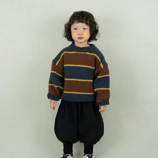 キッズパンツ ルーズワイドロングハーレムパンツ - mamahalo shop - ロングパンツ・スウェットパンツ -  べビー服 - 子供服 - 男の子 - 女の子