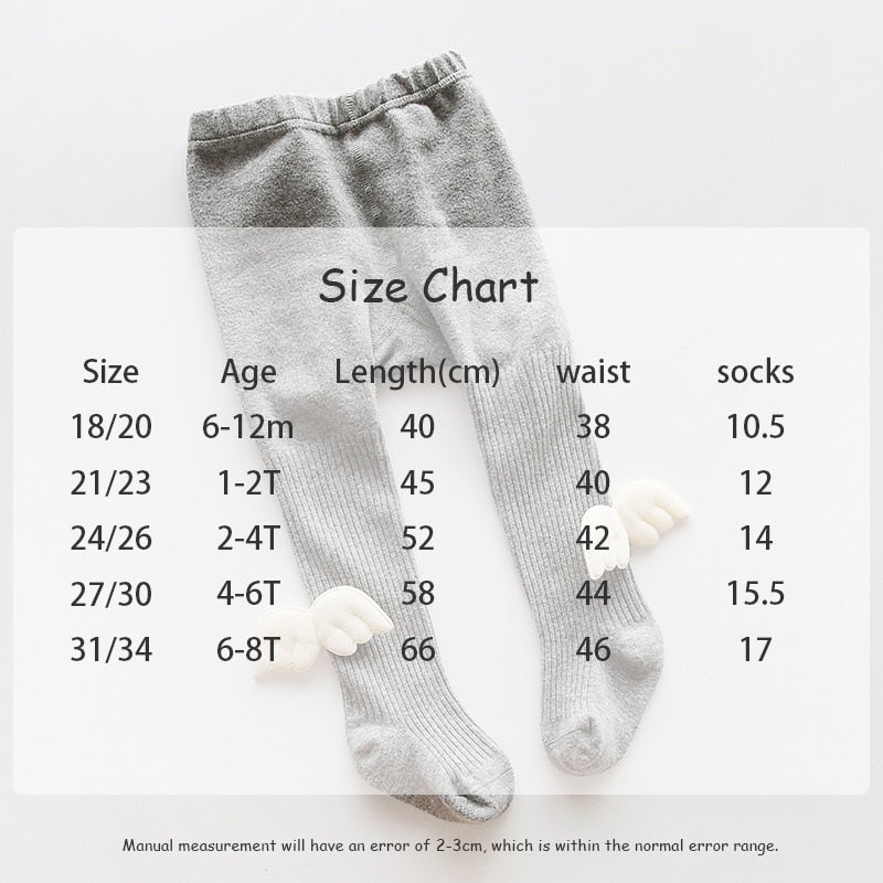 -ベビー キッズ 天使の羽 タイツ 靴下 ガールズ - mamahalo shop - ベビー用靴下・タイツ -  べビー服 - 子供服 - 男の子 - 女の子