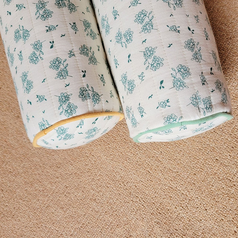 -ロングクッション 抱き枕 ベビーピロー フラワー 花柄 サーカス柄 4種 15x60cm【mh0002802】 - mamahalo shop - ベビー寝具 -  べビー服 - 子供服 - 男の子 - 女の子