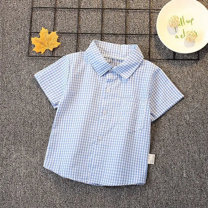 -キッズトップス プリント半袖シャツ タイガー虎 くまベア パンダ ワニ - mamahalo shop - 半袖シャツ・ブラウス -  べビー服 - 子供服 - 男の子 - 女の子