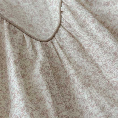 -ベビーロンパース 長袖ボディスーツ ルーズ フラワー花柄プリント【mh0006386】 - mamahalo shop - 長袖ロンパース -  べビー服 - 子供服 - 男の子 - 女の子