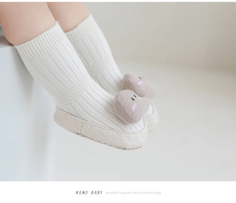 -ベビーソックス ソフト ルームシューズ ファーストシューズ 靴下 室内ばき - mamahalo shop - ベビー用靴下・タイツ -  べビー服 - 子供服 - 男の子 - 女の子