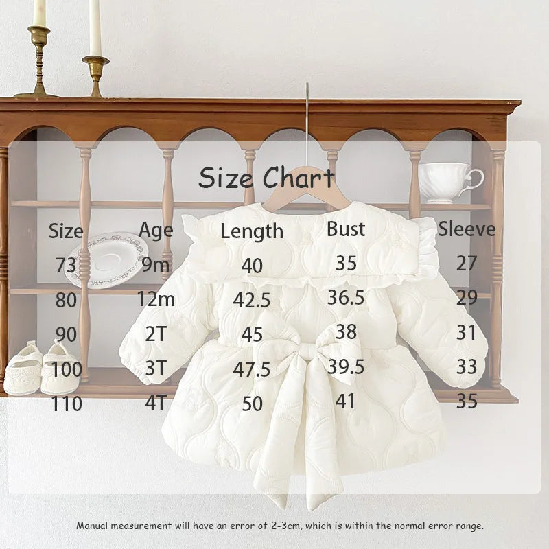 -ベビーアウター キルティングコート ビッグカラージャケット バックリボン うさぎバニー刺繍 - mamahalo shop - ショートコート・ジャケット・ジャンパー -  べビー服 - 子供服 - 男の子 - 女の子