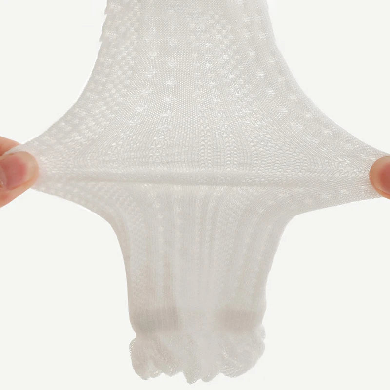 -ベビーキッズ タイツ ソックス レース メッシュ 編みタイツ【mh0006514】 - mamahalo shop - ベビー用靴下・タイツ -  べビー服 - 子供服 - 男の子 - 女の子