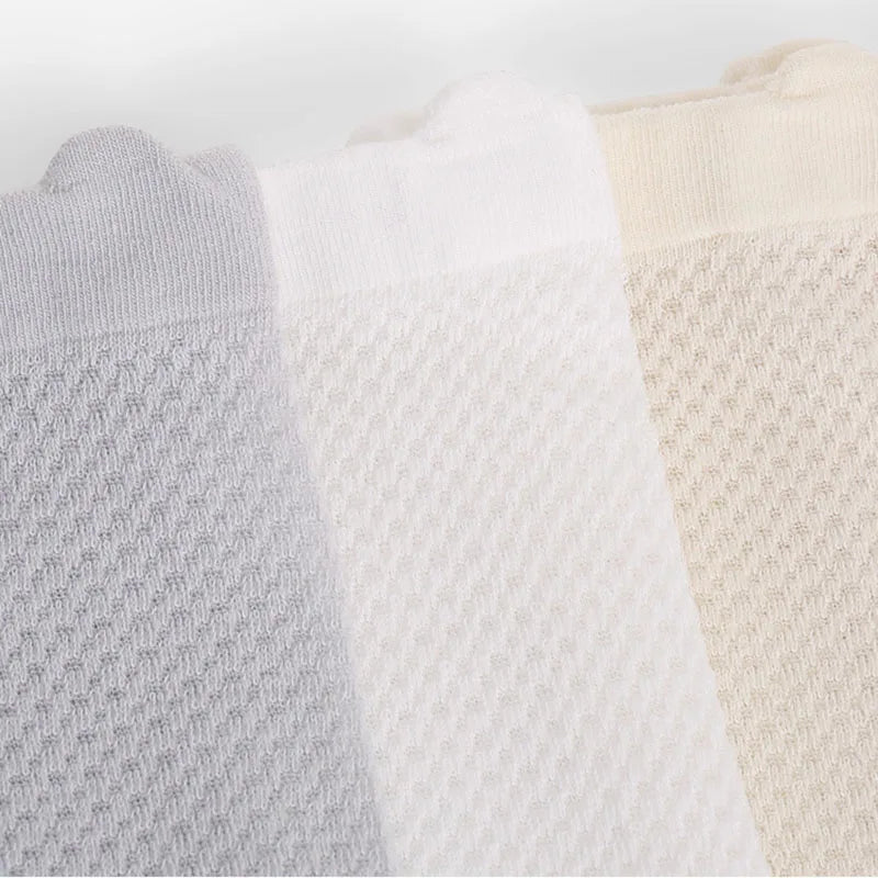 -ベビーソックス 靴下3足セット メッシュハイソックス【mh0004657】 - mamahalo shop - ベビー用靴下・タイツ -  べビー服 - 子供服 - 男の子 - 女の子